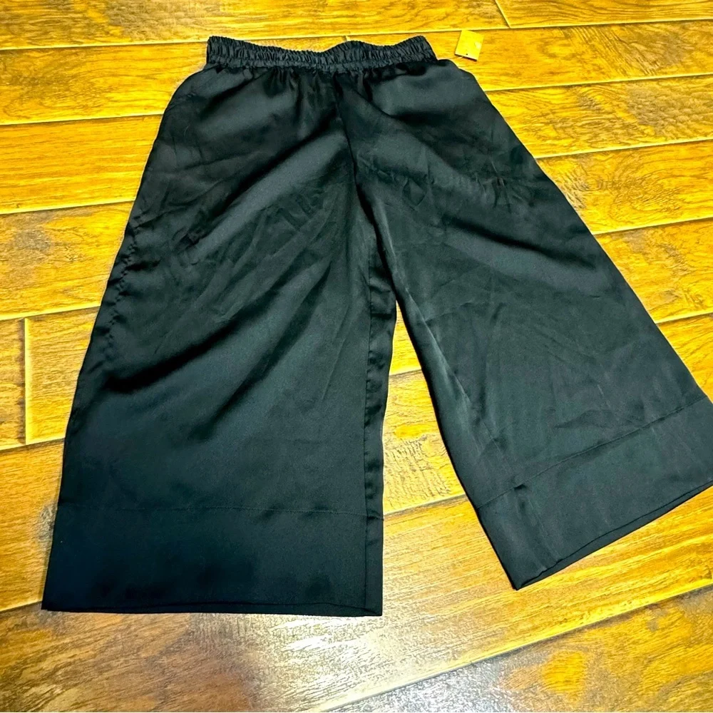 Rachel Roy Womens Vicky Casual Wide Leg Pants, Black,XSMALL NWT
